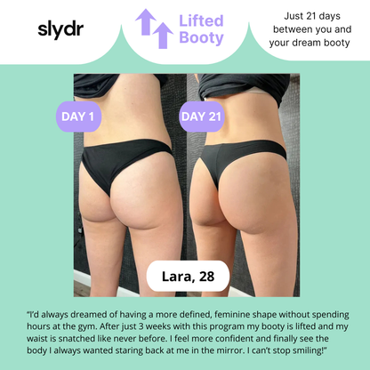 SLYDR Sliding Trainer – Get Your Dream Booty in 21 Days